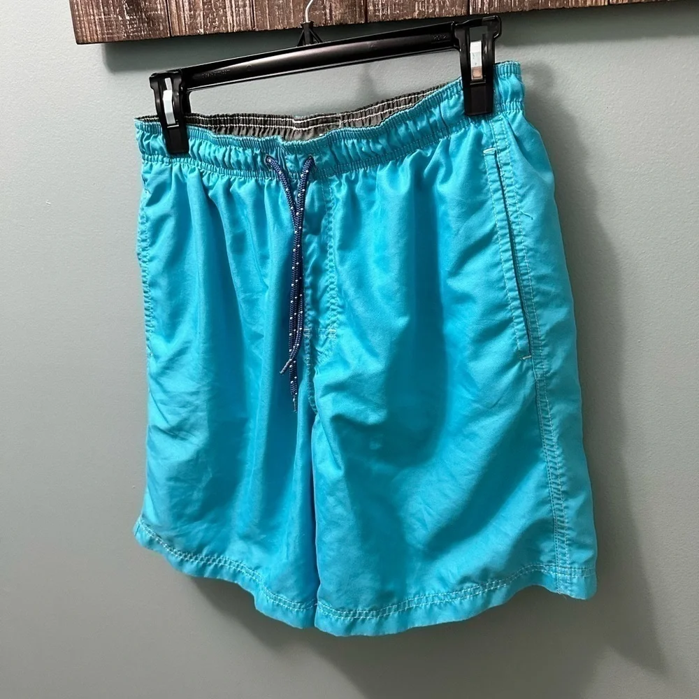 Croft & Barrow turquoise  Swimwear Swim Trunks Size small